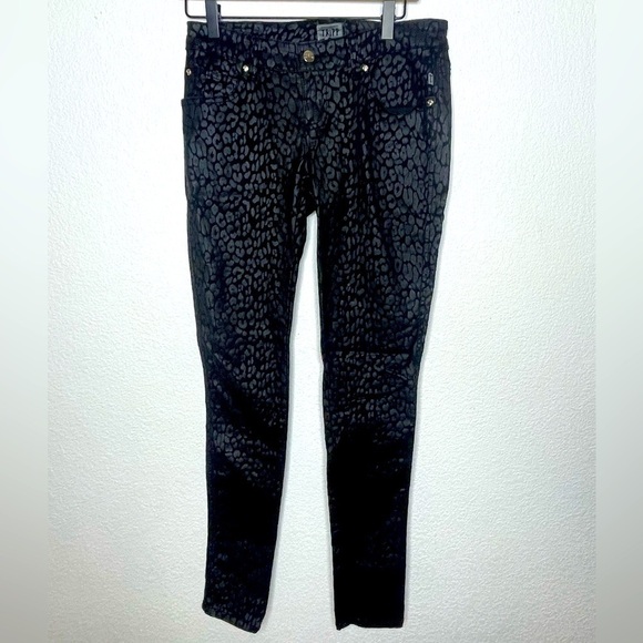 TRIPP NYC jeans T-back goth punk sz 5 waist 30 skull rivet detail - Picture 1 of 11